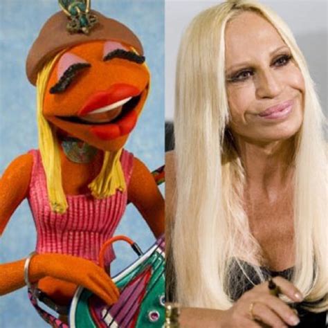 donatella versace janice muppets